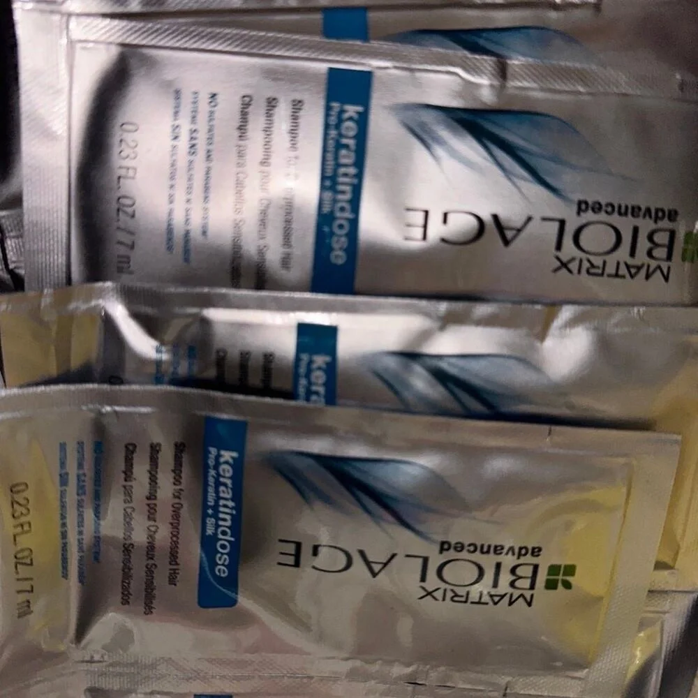 Matrix biolage keratindose Shampoo‎ and Conditioner travel sample hair care